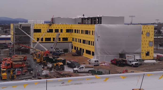 Police Construction Progress Jan 31 2012